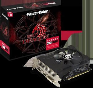 Видеокарта PowerColor Red Dragon AMD RX 550 2GB
