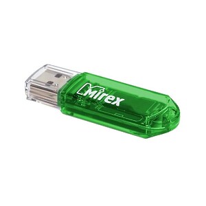 Флеш накопитель 64GB Mirex Elf, USB 2.0, Зеленый