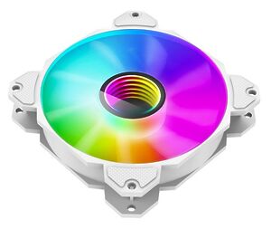 Вентилятор с подстветкой Jonsbo FR901 ARGB белый