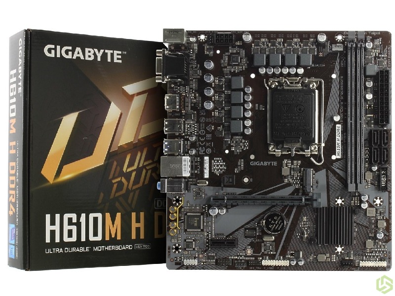 Материнская плата GIGABYTE H610M H DDR4 Материнская плата GIGABYTE H610M H DDR4