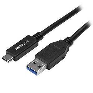 Кабель usb a-usb c 3.2 gen 2 10гбит 1м