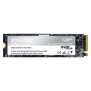 Накопитель SmartBuy Helix M. 2 2280 128 ГБ SBSSD128-HLX-M2P3