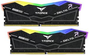Оперативная память Team Group T-Force Delta RGB 32 ГБ  6000Mhz  черный