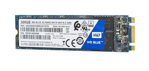 Hакопитель Western Digital WD Blue SATA 500 ГБ M.2 WDS500G2B0B