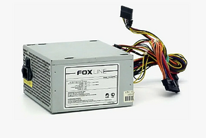 Блок питания Foxline 500W, (20+4+4) pin,2xSATA, 2xMolex