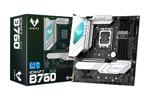 Материнская плата Maxsun MS-iCraft B760M WIFI 1700, B760, 4xDDR5, mATX, RTL
