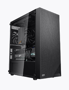 Корпус компьютерный PCCOOLER C3B310 BK (C3B310-BKP0-GL)