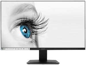 Монитор 27" MSI PRO MP273A 1920x1080 (FullHD) 100 Гц, IPS, LED, 1000:1, 300 Кд/м², 178°/178° черный