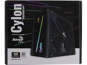 Блок питания Aerocool Cylon 700W <700W, (24+4+4) pin, 4x(6+2) pin, 5xSATA, 3xMolex, 12 см, 80 Plus, 