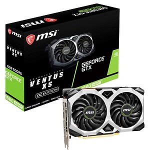 Видеокарта MSI GTX 1660 Super VENTUS XS OC <6Gb,192bit, GDDR6, GPU/Mem: 1815/14000 MHz