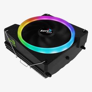 Кулер CPU Aerocool Cylon 3 (универсальный, 125W, 13.3-24.3 dB, 600-1800 rpm, 120мм, 4pin, подсветка,