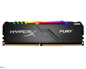 Модуль памяти Kingston 8GB 3200МГц DDR4 CL16 DIMM HyperX FURY RGB