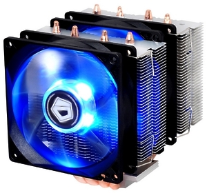 Кулер CPU ID-Cooling SE-904TWIN (универсальный, 150W, 14-23.8 dB, 600-2000 rpm, 120мм, 4pin, медь+ал