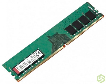 Модуль памяти Kingston 4GB 3200МГц DDR4 Non-ECC CL19 DIMM 1Rx16 Модуль памяти Kingston 4GB 3200МГц DDR4 Non-ECC CL19 DIMM 1Rx16