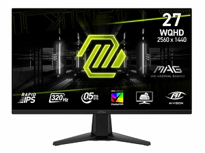 Монитор 27" MSI MAG 275QF X32, FAST-IPS,2K,320HZ, черный