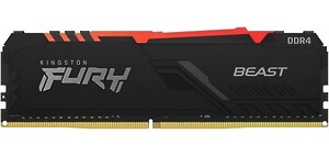 Оперативная память Kingston FURY Beast Black RGB 8gb 3200MHz [KF432C16BBA/8]