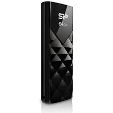 Флеш накопитель 64GB Silicon Power Ultima U03, USB 2.0, Черный
